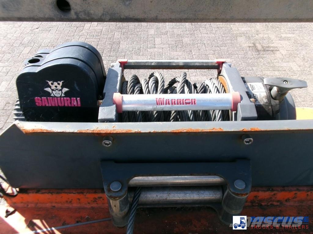 King 3-axle semi-lowbed trailer 44T + ramps Semirimorchi Ribassati