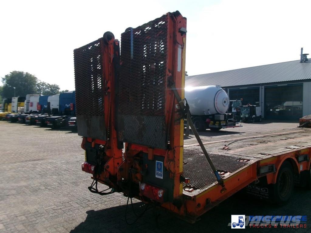 King 3-axle semi-lowbed trailer 44T + ramps Semirimorchi Ribassati