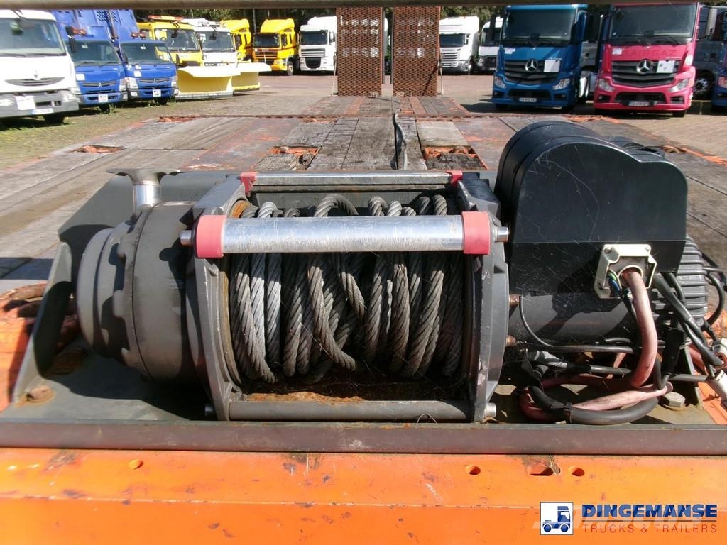 King 3-axle semi-lowbed trailer 44T + ramps Semirimorchi Ribassati