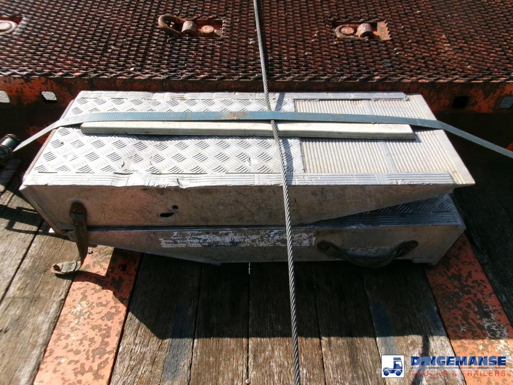 King 3-axle semi-lowbed trailer 44T + ramps Semirimorchi Ribassati