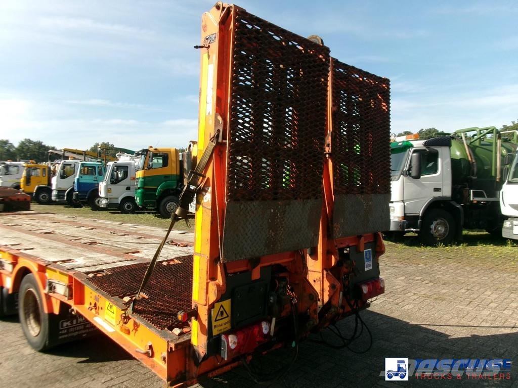 King 3-axle semi-lowbed trailer 44T + ramps Semirimorchi Ribassati