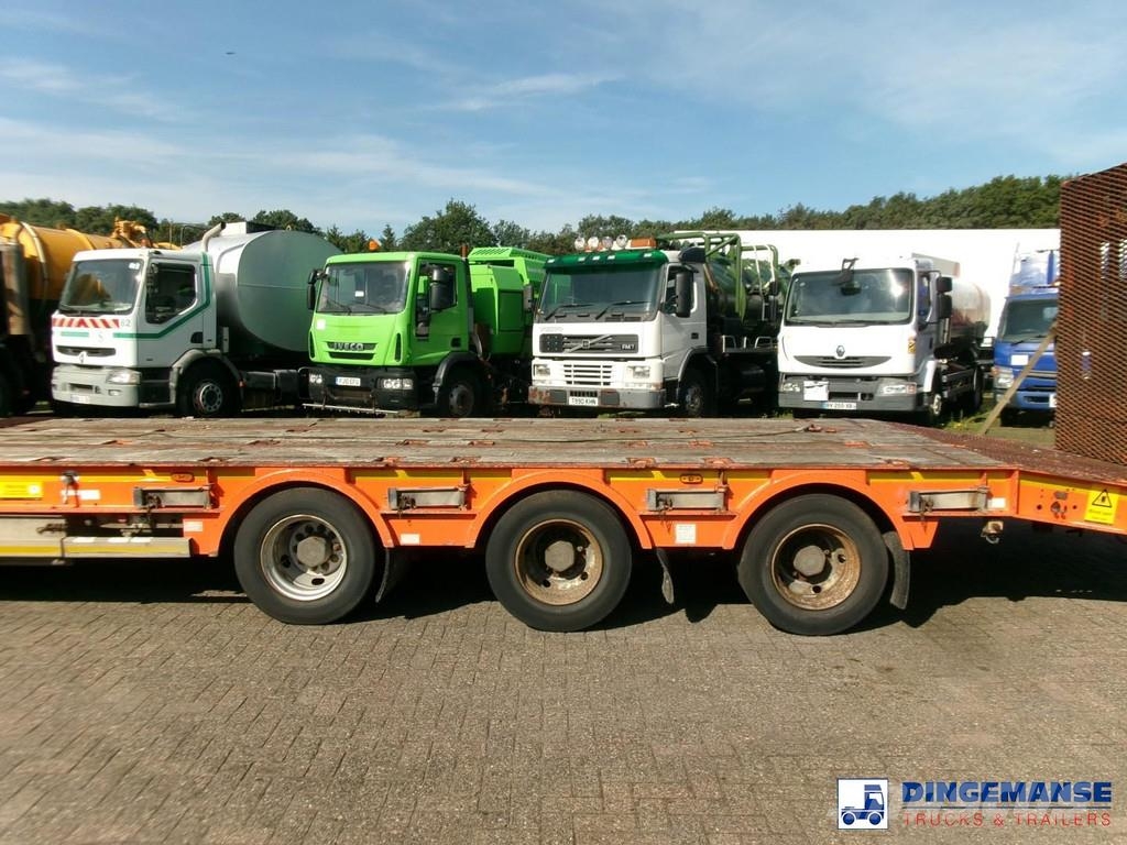 King 3-axle semi-lowbed trailer 44T + ramps Semirimorchi Ribassati