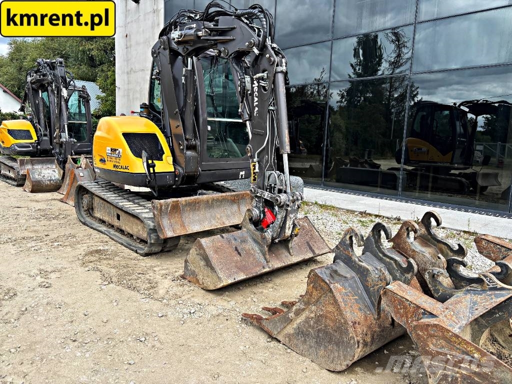 Mecalac 6 MCR MINI KOPARKA 2018r. | JCB 8035 VOLVO ECR 48 Miniexcavadoras