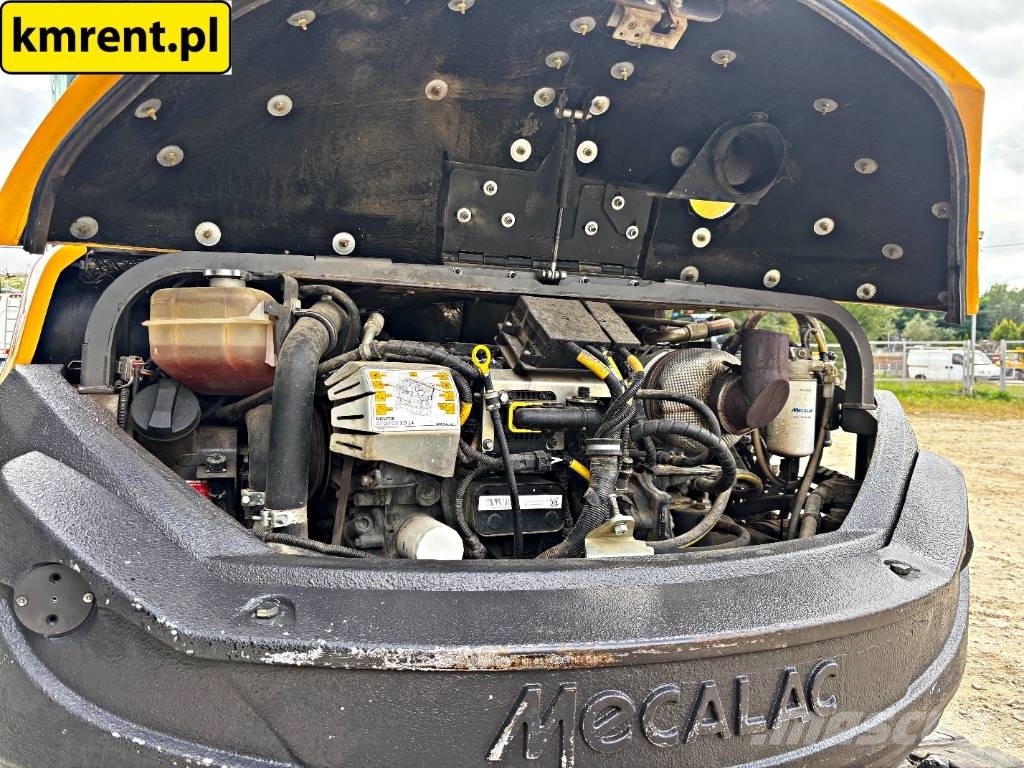 Mecalac 6 MCR MINI KOPARKA 2018r. | JCB 8035 VOLVO ECR 48 Miniexcavadoras