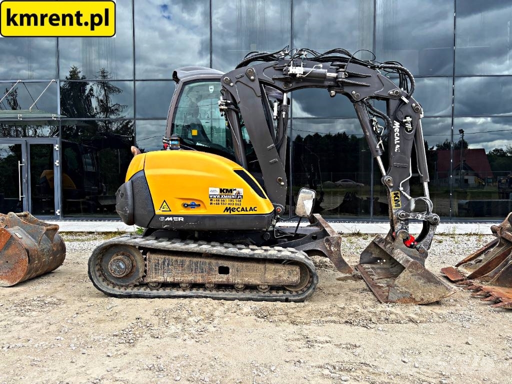 Mecalac 6 MCR MINI KOPARKA 2018r. | JCB 8035 VOLVO ECR 48 Miniexcavadoras