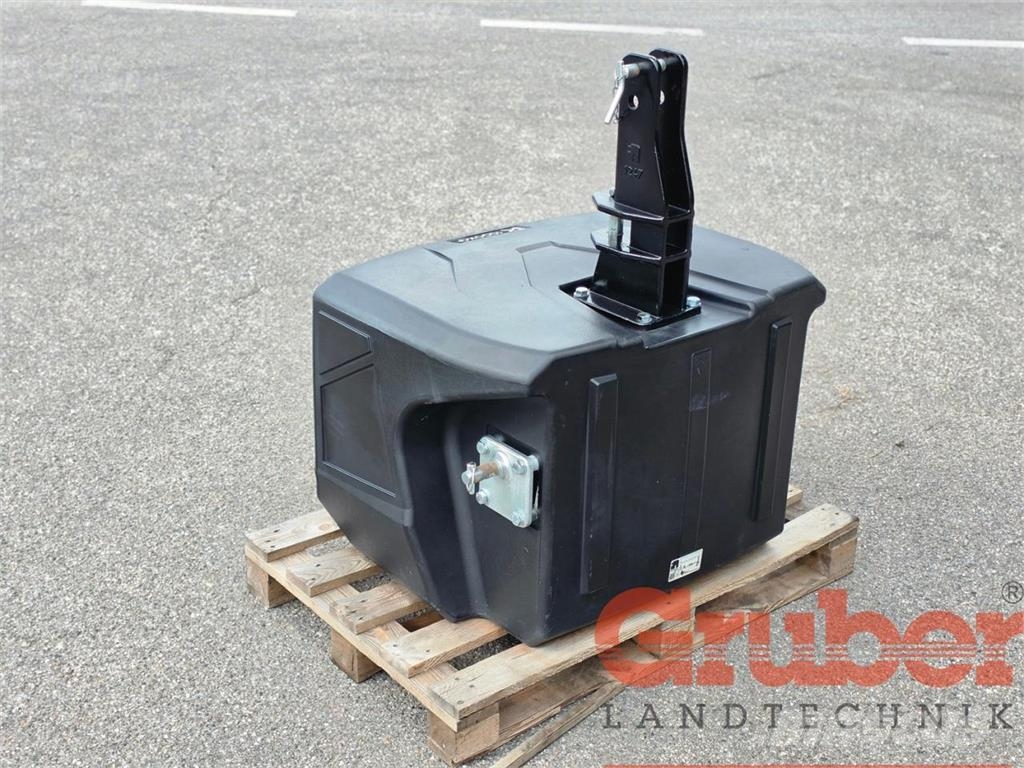 Pateer RT BOX 1000kg Schwarz Sonstiges Traktorzubehör