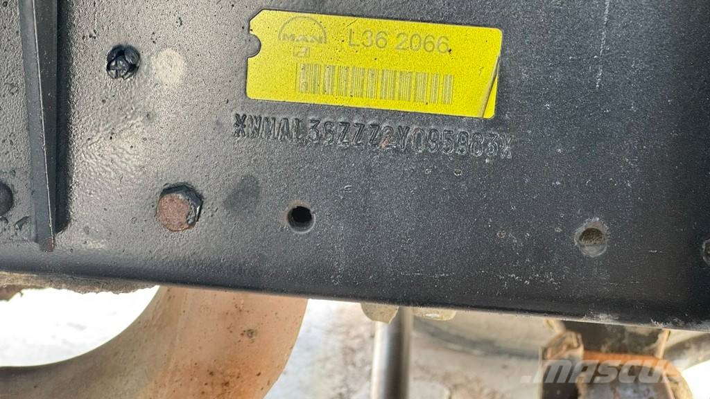 MAN LE 10.225 4x2 - meiller tipper - euro 3 Sora- ja kippiautot