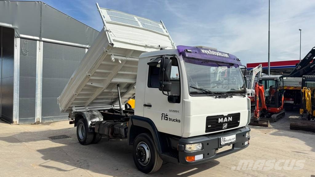 MAN LE 10.225 4x2 - meiller tipper - euro 3 Sora- ja kippiautot
