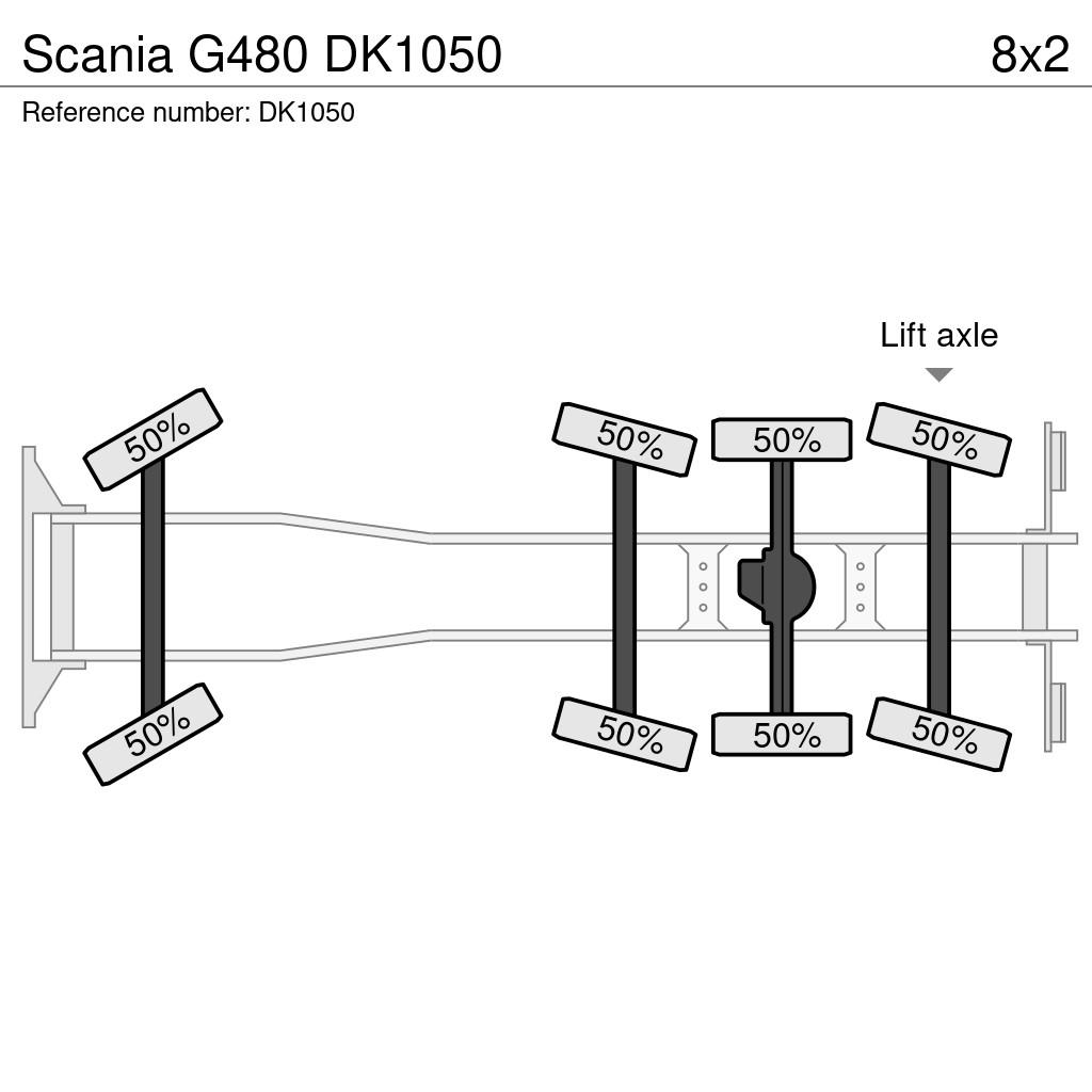 Scania G480 全路面起重機/吊車