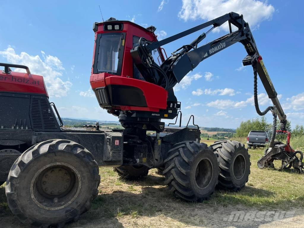 Komatsu 931XC Харвестери
