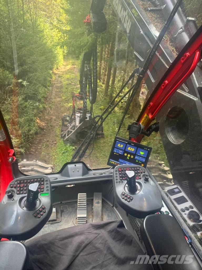 Komatsu 931XC Харвестери