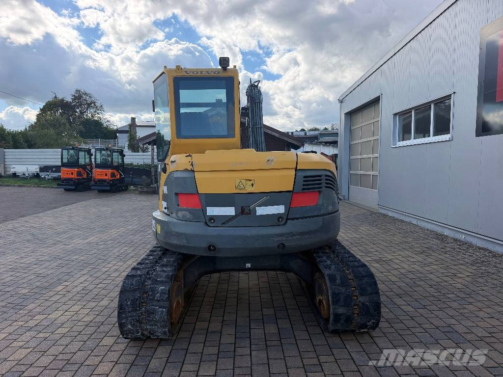 Volvo ECR88*2005*11.821BH*2xLöffel*HS08 Midi bagri 7t – 12t