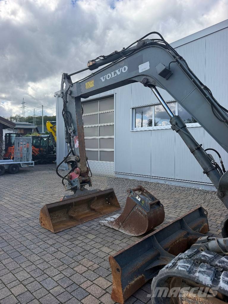 Volvo ECR88*2005*11.821BH*2xLöffel*HS08 Midi bagri 7t – 12t