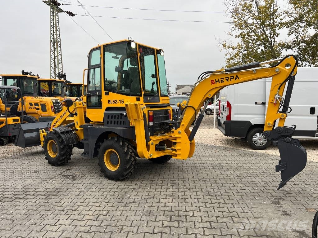 Sherpa BL-5215 kombi kotró-rakodó 백호로더