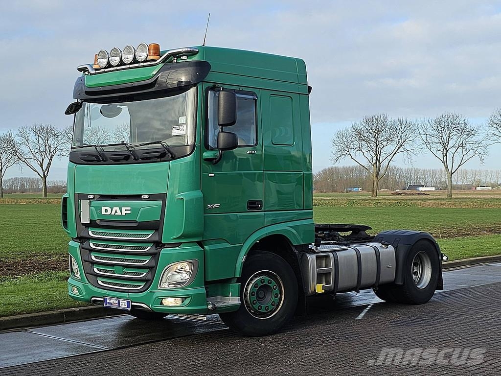DAF XF 480 SPACECAB PTO+HYDR. Trekkvogner