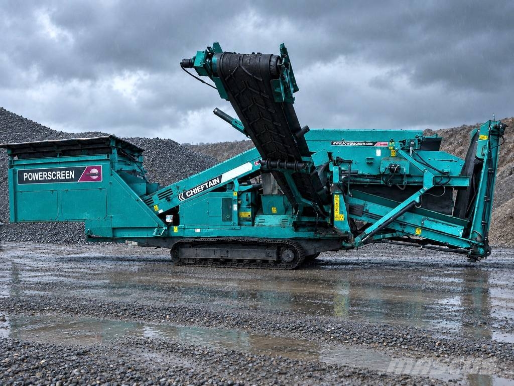 PowerScreen Chieftain 600 Zeefinstallatie