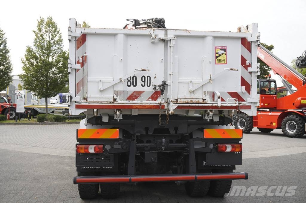Mercedes-Benz Arocs 3236 8×4 / 90 tho. km / Fassi F155A.0.22 Żurawie samochodowe
