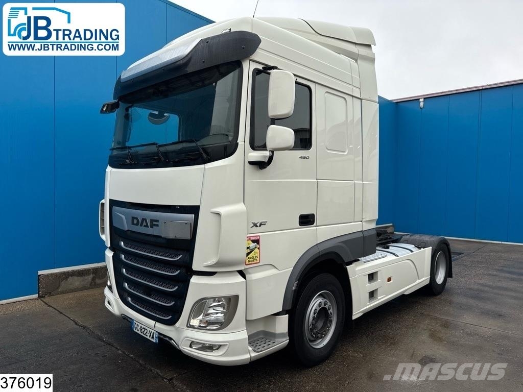 DAF XF 480 EURO 6, Standairco, ACC Naudoti vilkikai