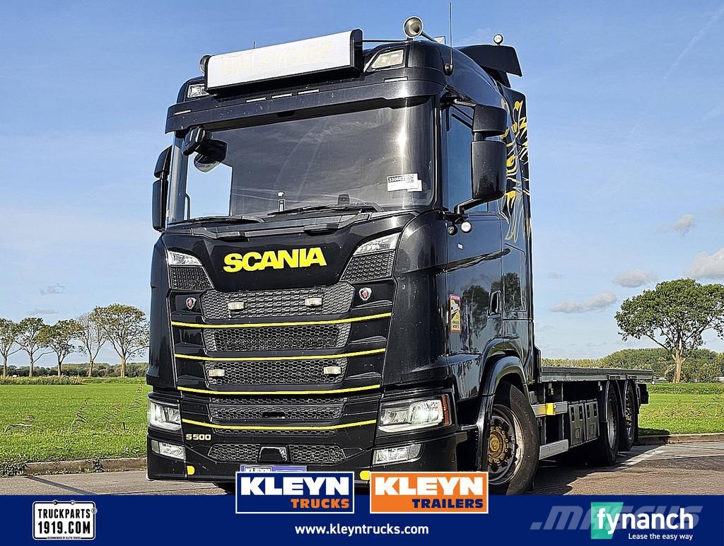 Scania S500 6x2*4 Platform Retarder Leather-Seats Plateau Platte bakwagens