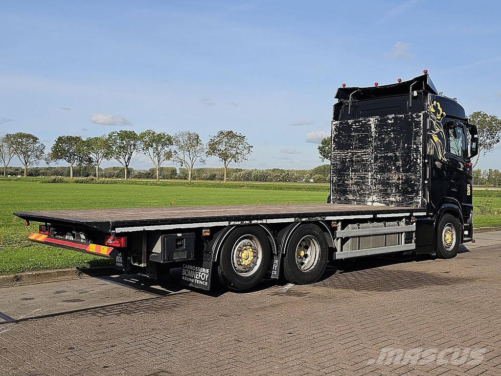 Scania S500 6x2*4 Platform Retarder Leather-Seats Plateau Platte bakwagens