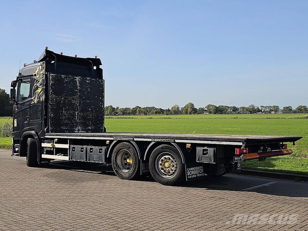 Scania S500 6x2*4 Platform Retarder Leather-Seats Plateau Platte bakwagens