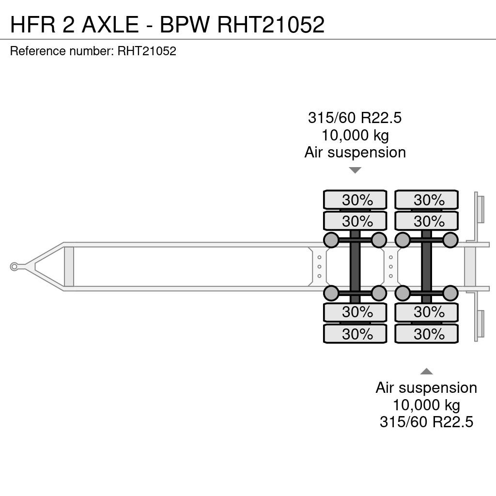 HFR 2 AXLE - BPW Remolques portacontenedores