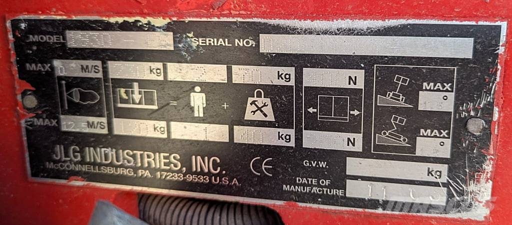 JLG 1930ES Makasli platformlar