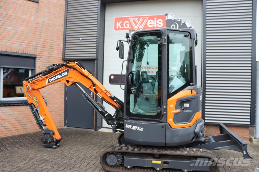Develon DX27Z-7 DX27Z-7 حفارات صغيرة أقل من 7 طن (حفارات صغيرة)