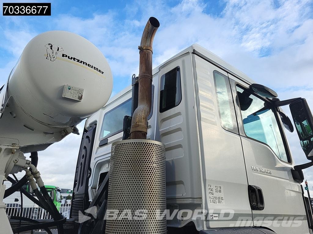 MAN TGS 32.420 TGS 8X4 9m3 Mixer Full Steel Automatic ミキサー車