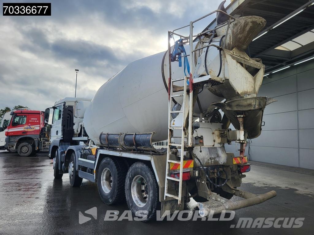 MAN TGS 32.420 TGS 8X4 9m3 Mixer Full Steel Automatic ミキサー車