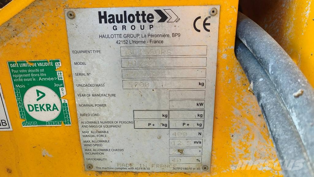Haulotte H 12 SXL Scissor lifts
