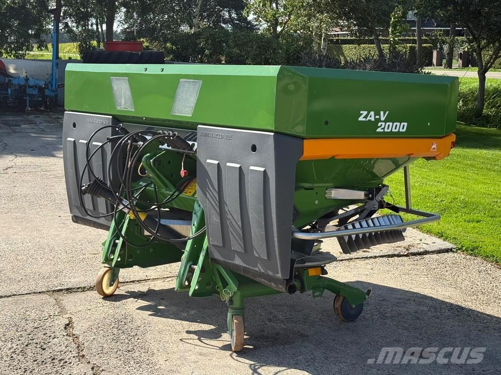 Amazone ZA-V 2000 Kunstmestrooier Meststrooier Esparcidoras de minerales