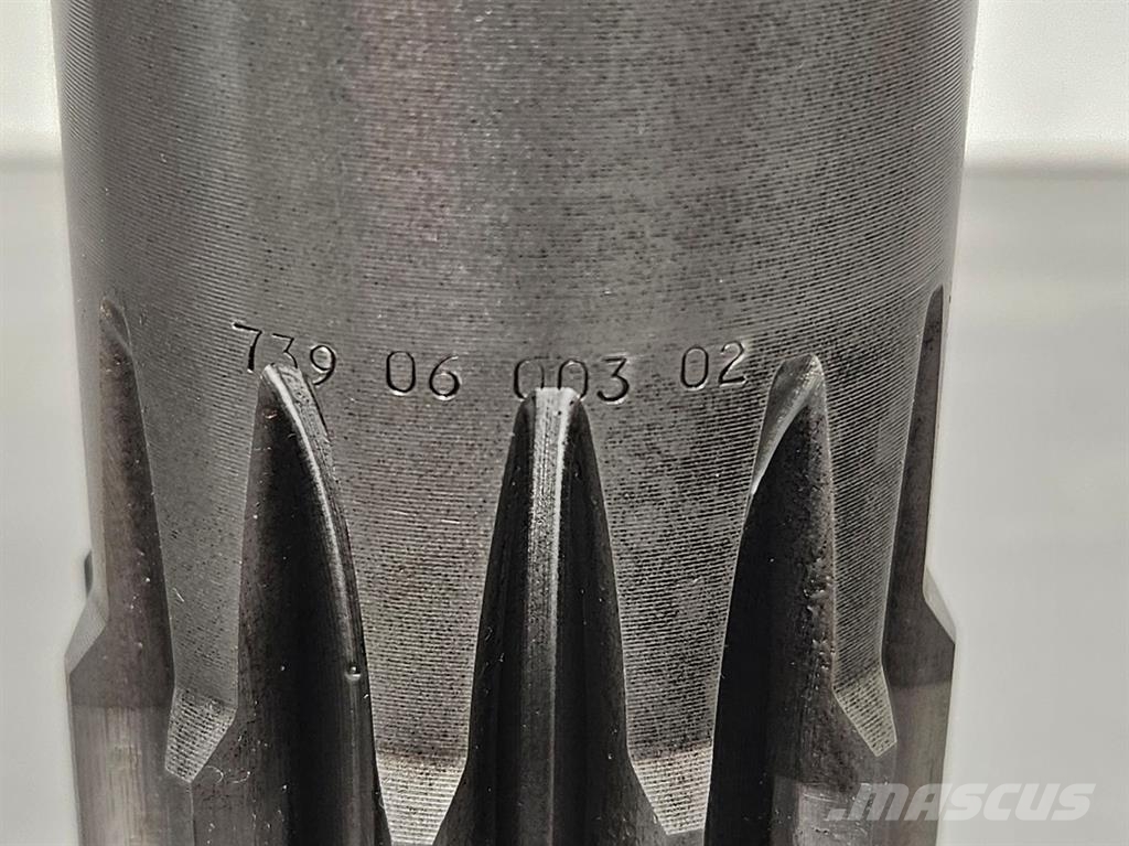 Fai -Clark-Hurth 279/173-739.06.003.02-Sun gear shaft Nápravy
