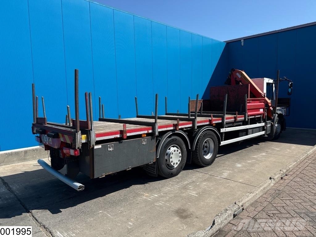 Renault D 26 320 6x2, EURO 6, Palfinger, Remote Tovornjaki s kesonom/platojem
