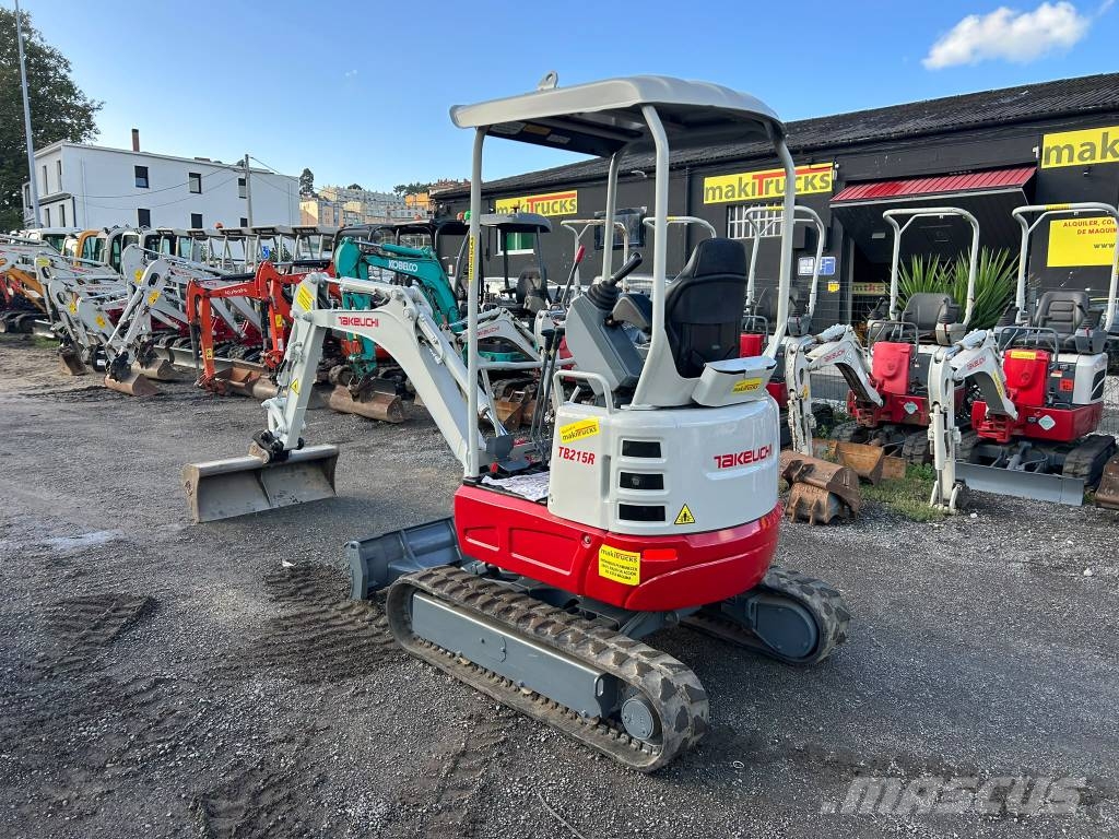 Takeuchi TB 215 R Miniescavatori