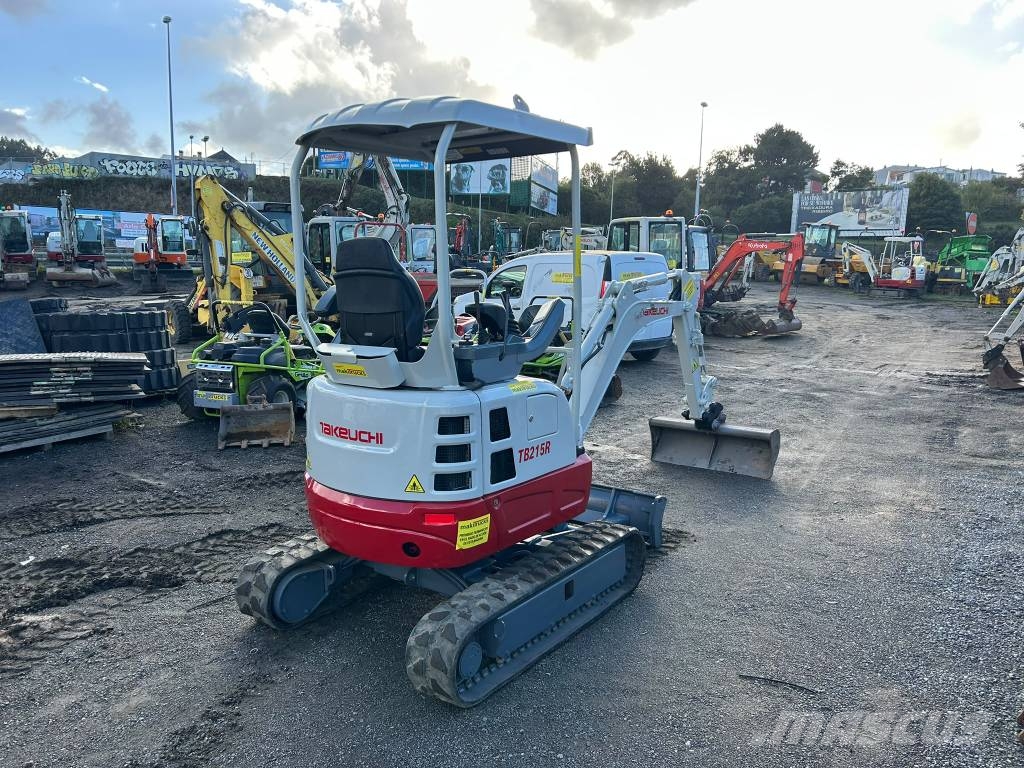 Takeuchi TB 215 R Miniescavatori