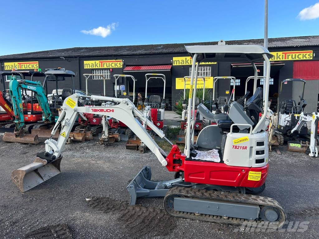 Takeuchi TB 215 R Miniescavatori