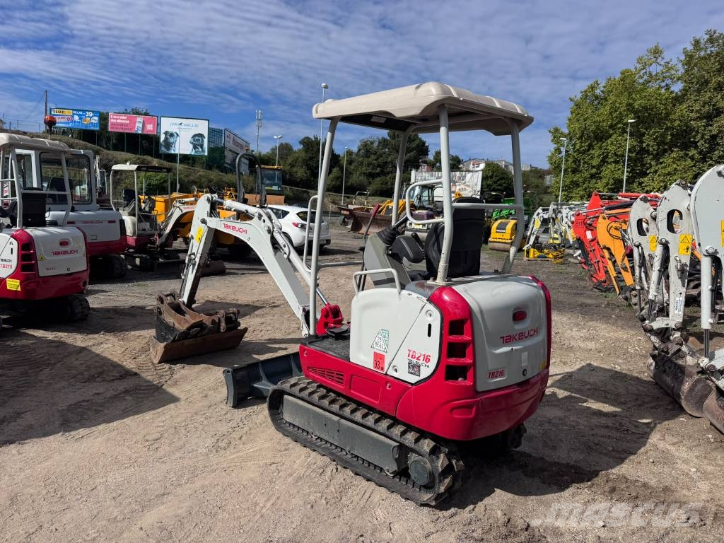 Takeuchi TB 216 Mini excavators < 7t