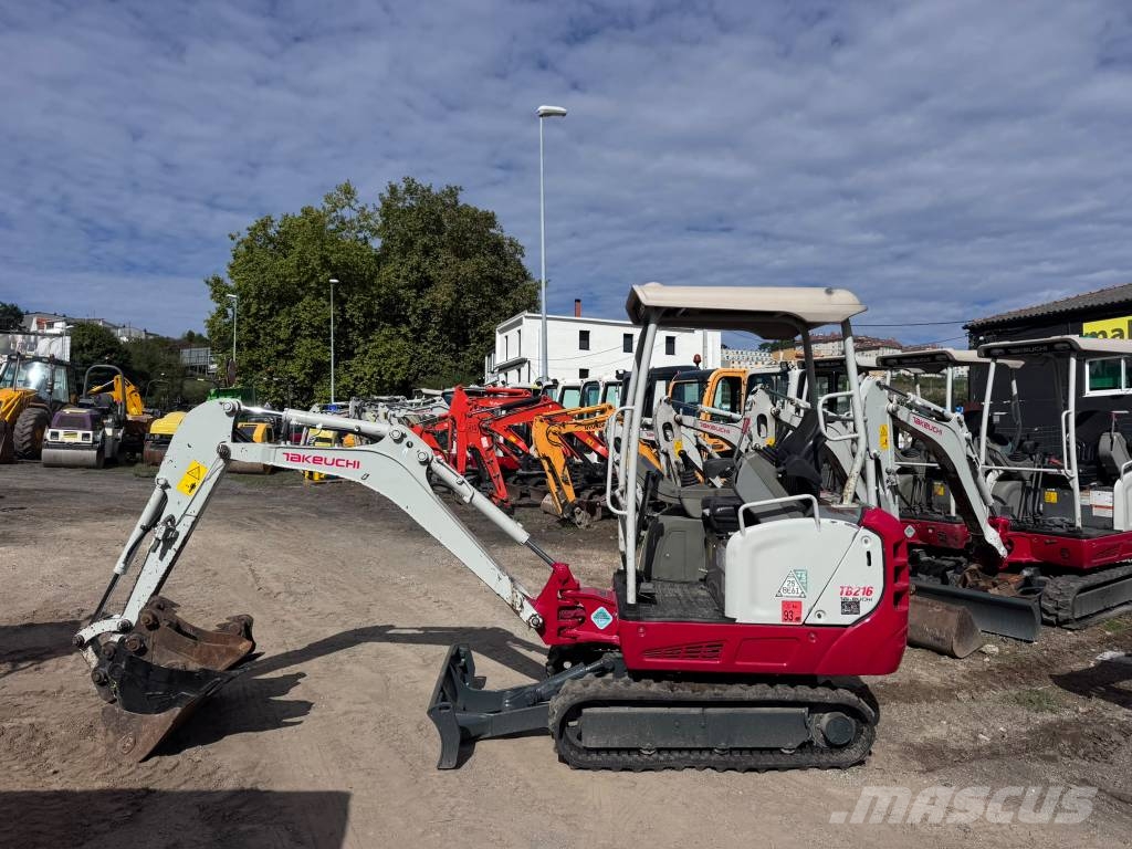 Takeuchi TB 216 Mini excavators < 7t