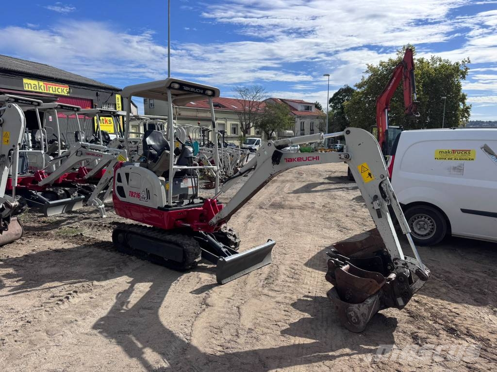 Takeuchi TB 216 Mini excavators < 7t