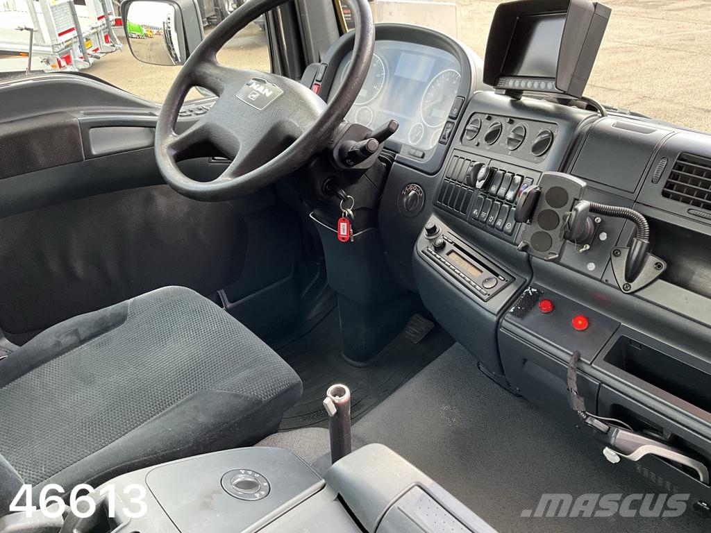 MAN TGM 18.250 4x4 Full Steel Hiab 11 Tonmeter laadkra Kipper