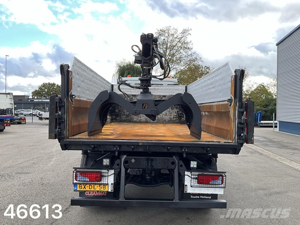 MAN TGM 18.250 4x4 Full Steel Hiab 11 Tonmeter laadkra Kipper