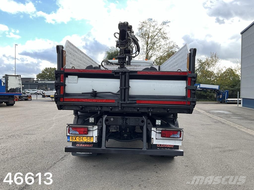 MAN TGM 18.250 4x4 Full Steel Hiab 11 Tonmeter laadkra Kipper