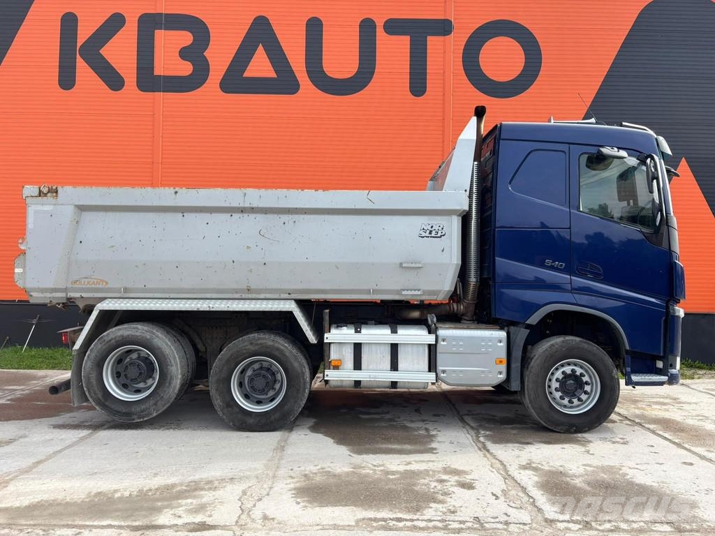Volvo FH 540 6x4 RETARDER / TANDEM AXLE LIFT / BOX L=470 شاحنات قلابة