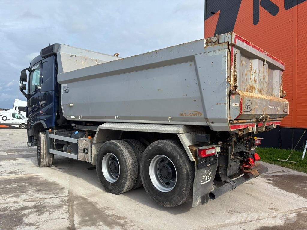 Volvo FH 540 6x4 RETARDER / TANDEM AXLE LIFT / BOX L=470 شاحنات قلابة