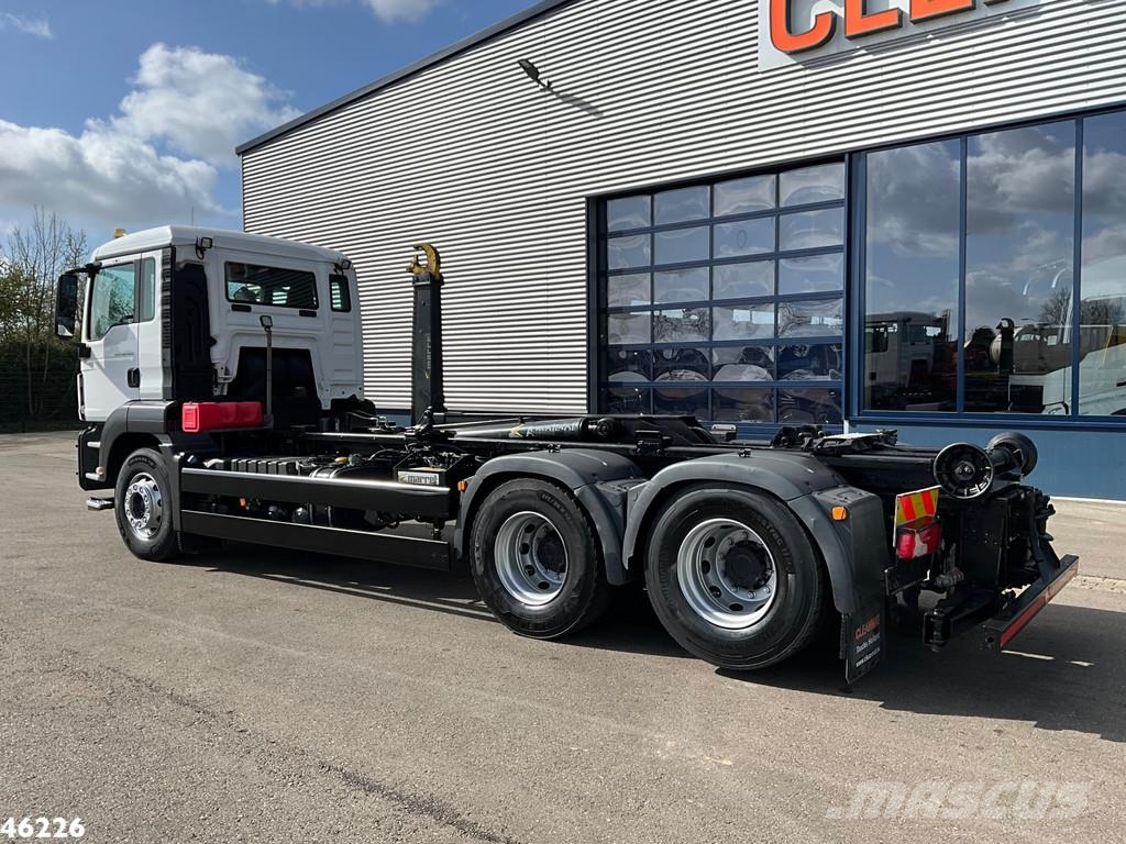 MAN TGS 28.460 Euro 6 Marrel 20 Ton haakarmsysteem gancho Caminhões Roll-on Roll-off