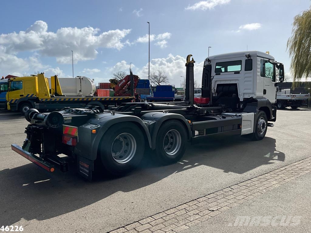 MAN TGS 28.460 Euro 6 Marrel 20 Ton haakarmsysteem gancho Caminhões Roll-on Roll-off