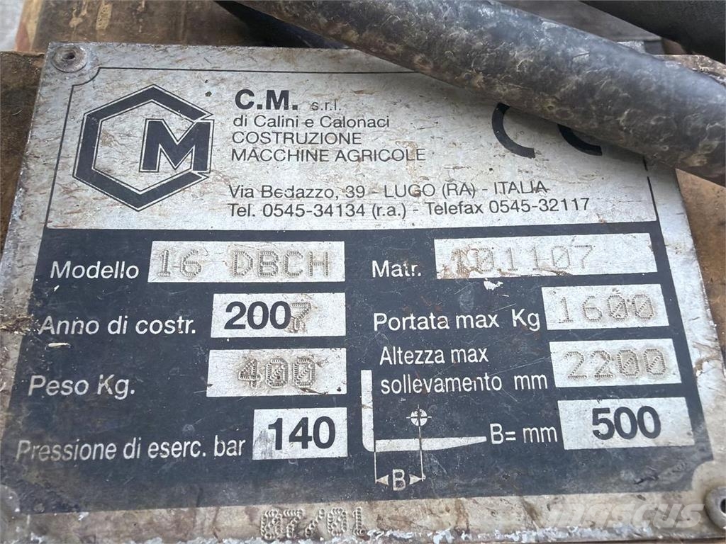 CM 16 DBCH Hefmast Other tractor accessories
