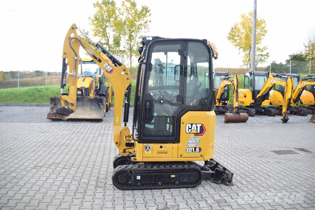CAT 301.6 301.8 302 303 305 306 308 310 Minigraafmachines < 7t