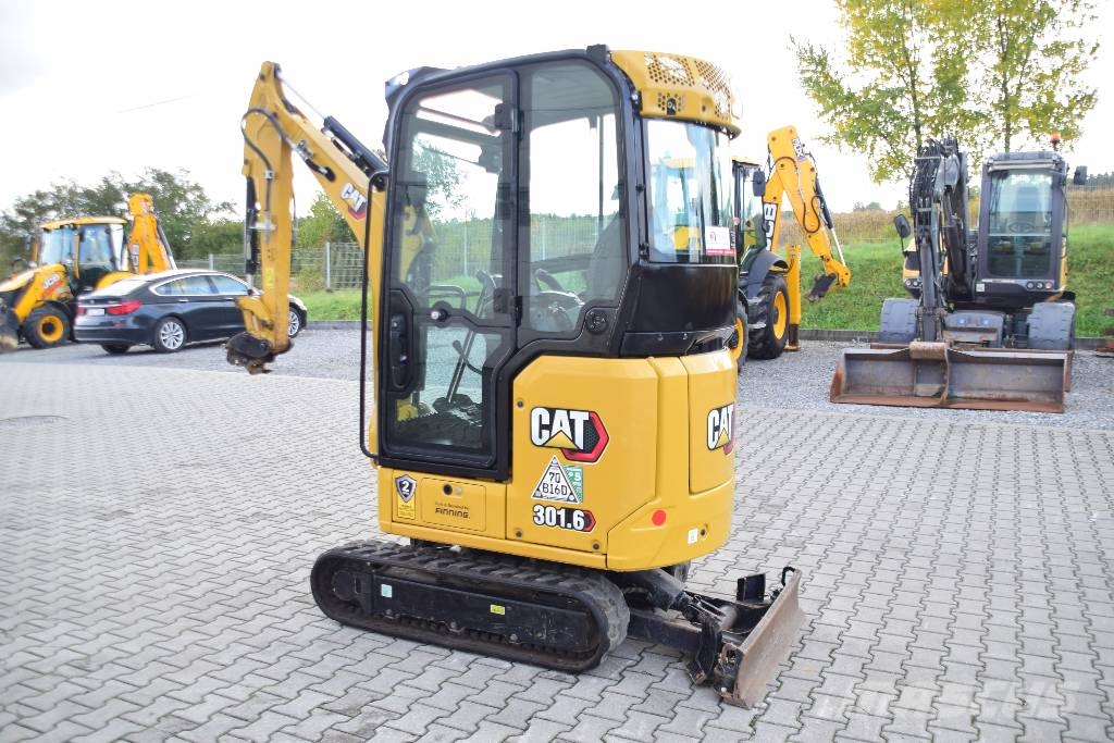 CAT 301.6 301.8 302 303 305 306 308 310 Minigraafmachines < 7t